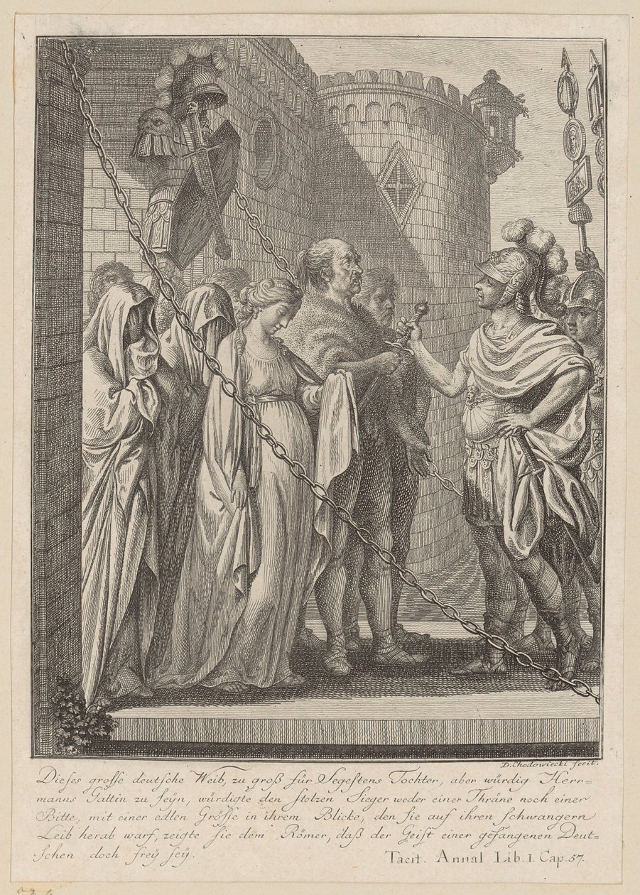 Hermann autorstwa Daniel Nikolaus Chodowiecki