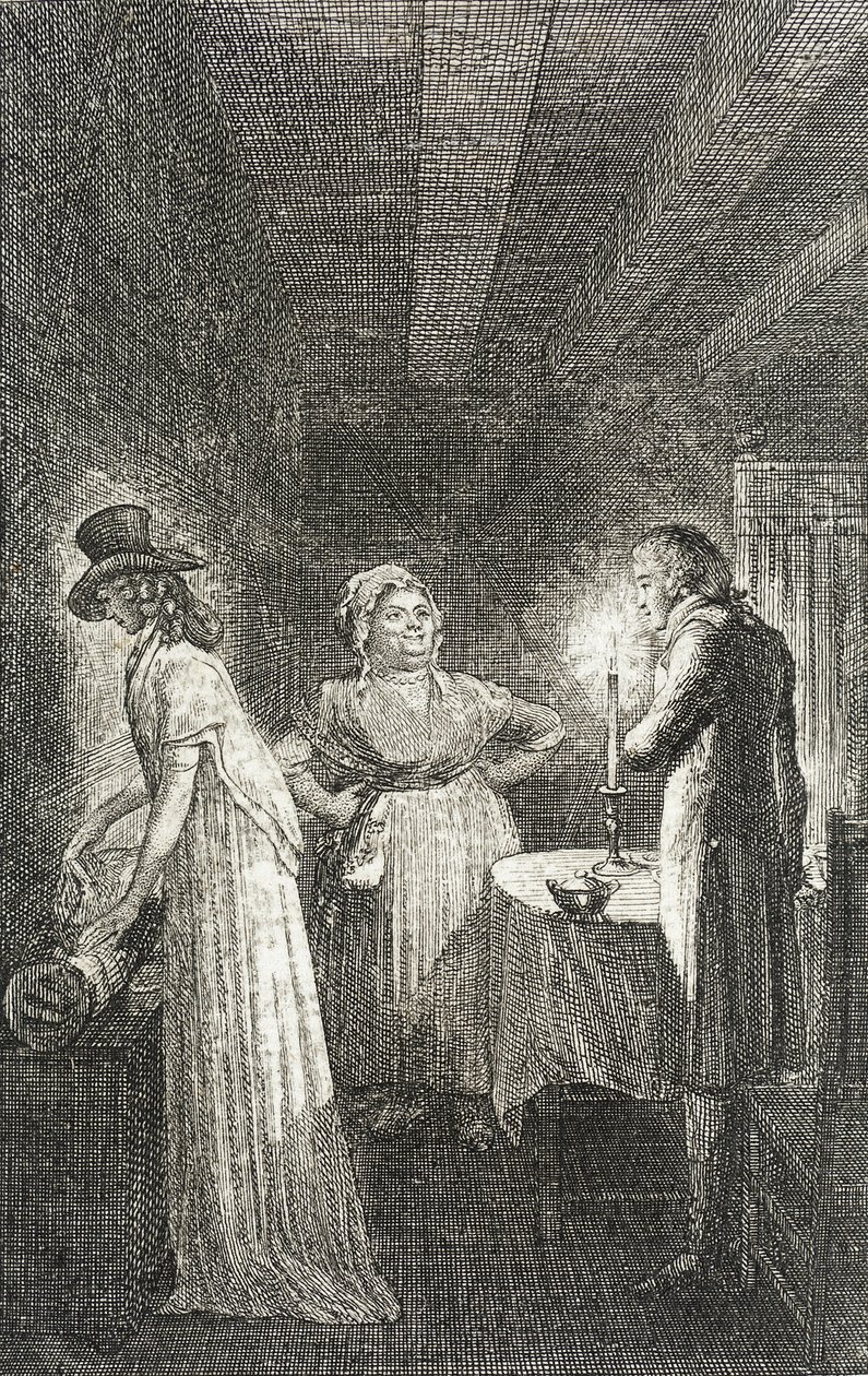Ilustracja do „Almanachu Beckera na rok 1799” autorstwa Daniel Nikolaus Chodowiecki
