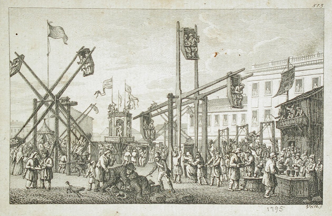 Ilustracja do „Obrazu Petersburga” Stortcha autorstwa Daniel Nikolaus Chodowiecki