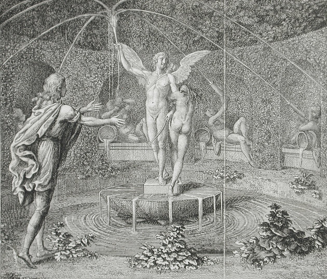Ilustracja do „Idrisa” Wielanda autorstwa Daniel Nikolaus Chodowiecki