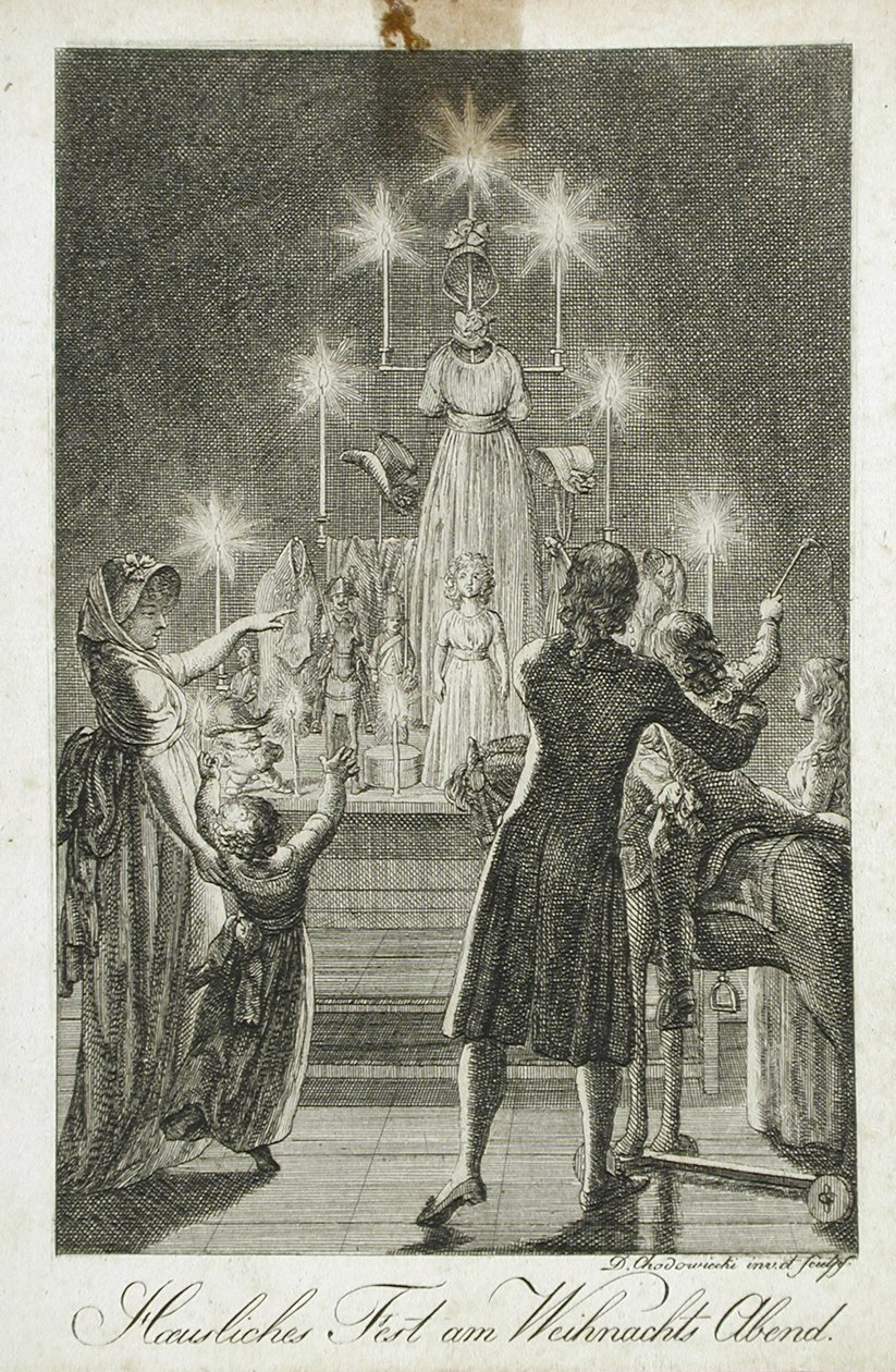 Ilustracje do „Almanachu Langa z 1799 roku” autorstwa Daniel Nikolaus Chodowiecki