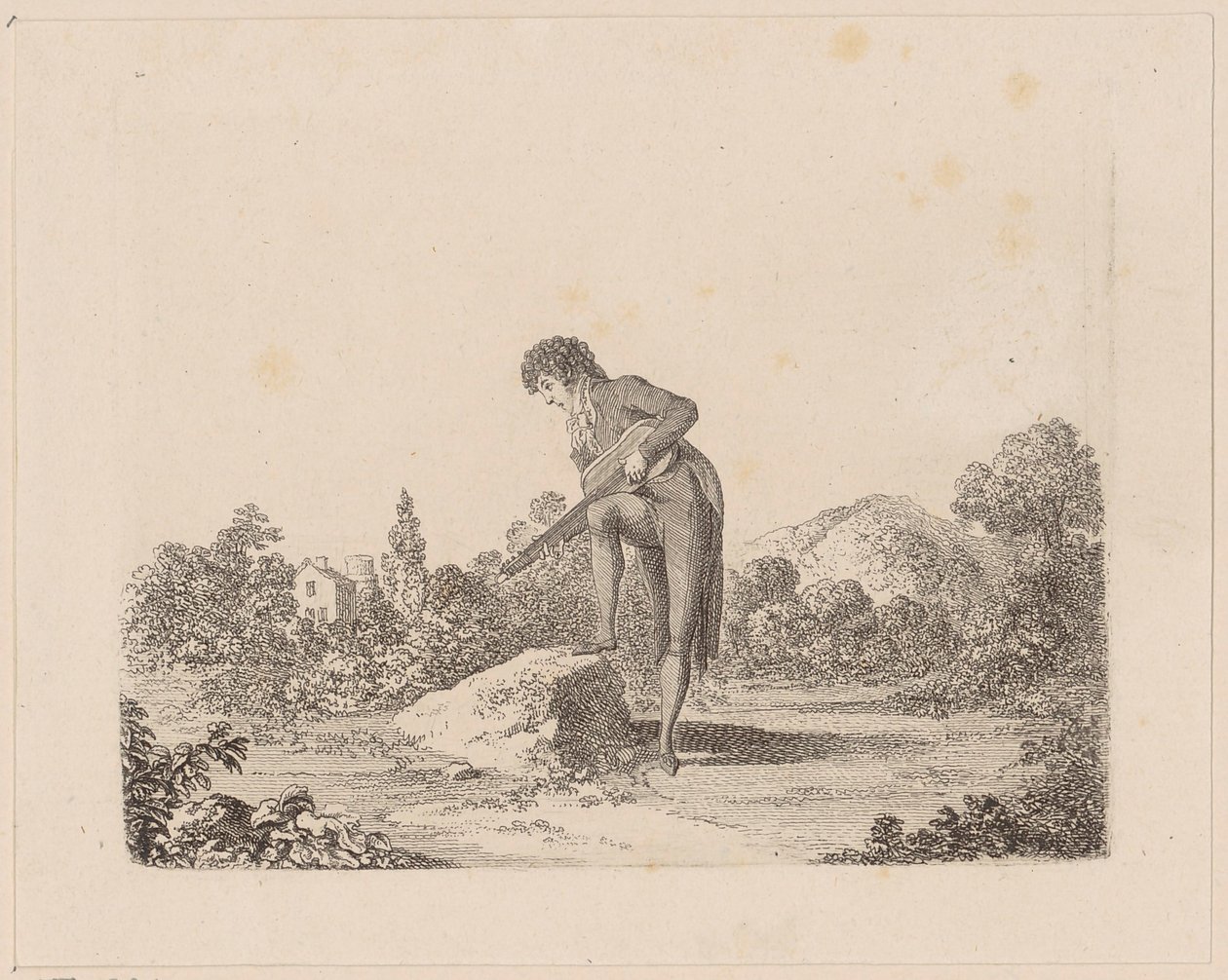 Monsieur de Vollange I autorstwa Daniel Nikolaus Chodowiecki