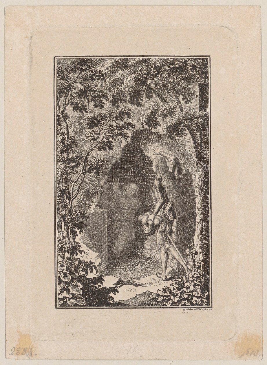 Ilustracje do „Scen” Mühlenpfordta autorstwa Daniel Nikolaus Chodowiecki