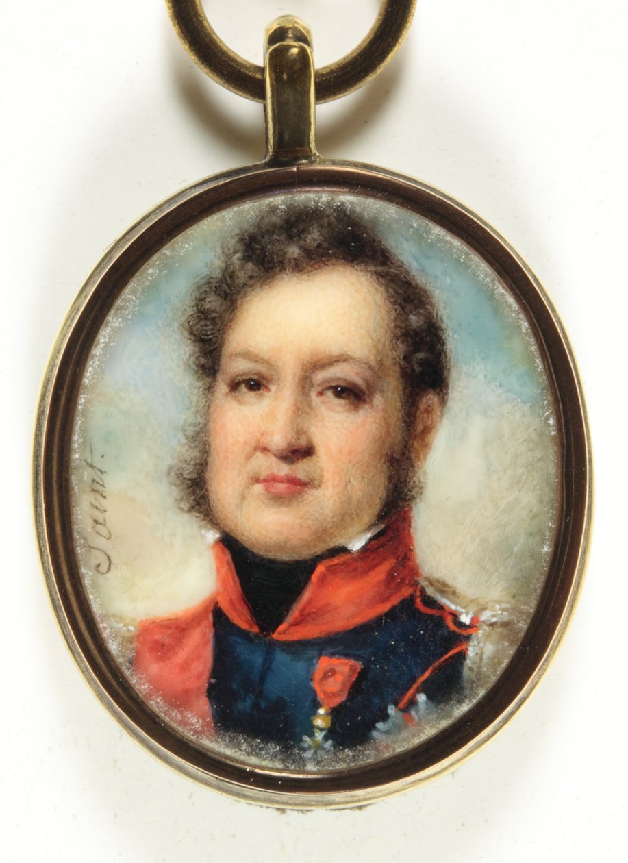 Ludwik Filip, król francuski (emalia) autorstwa Daniel Saint
