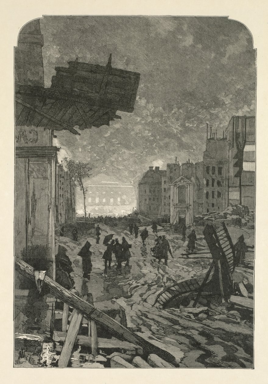 Rozbiórka, 1869. autorstwa Daniel Urrabieta Vierge