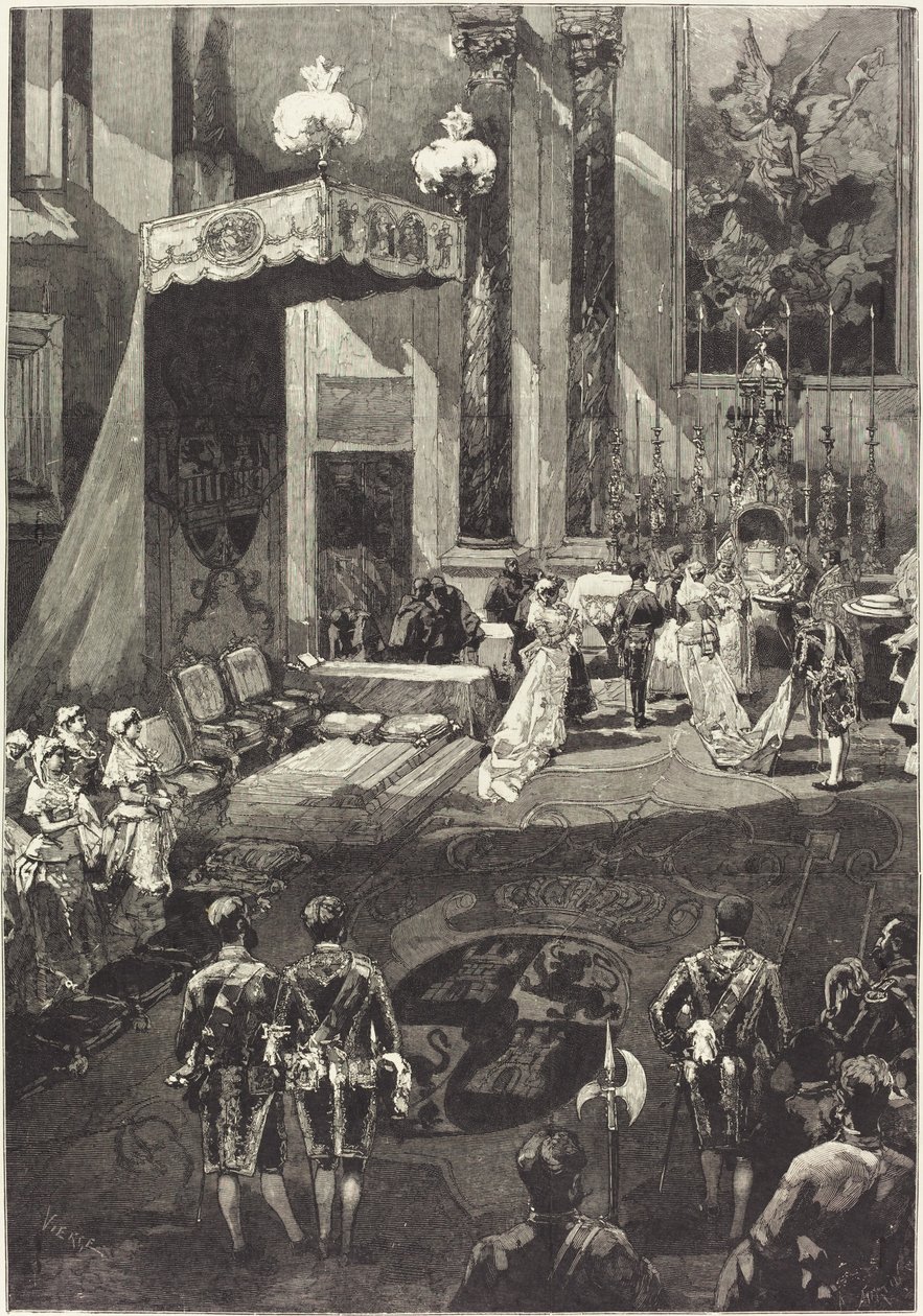 Narodziny dziecka, 1882. autorstwa Daniel Urrabieta Vierge
