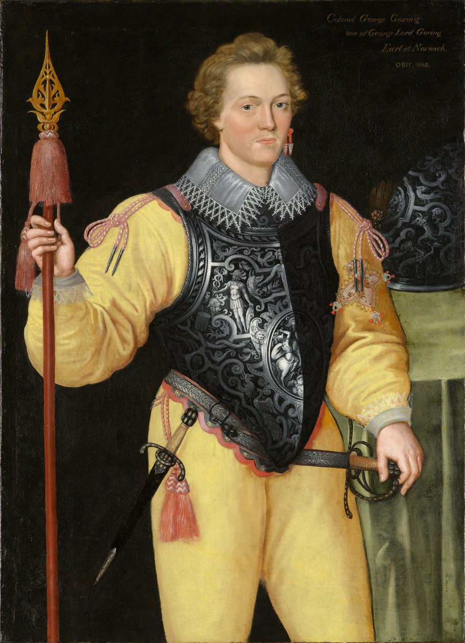 Portret mężczyzny, prawdopodobnie Sir Robert Sidney (1563-1626) autorstwa Daniël van den Queborn