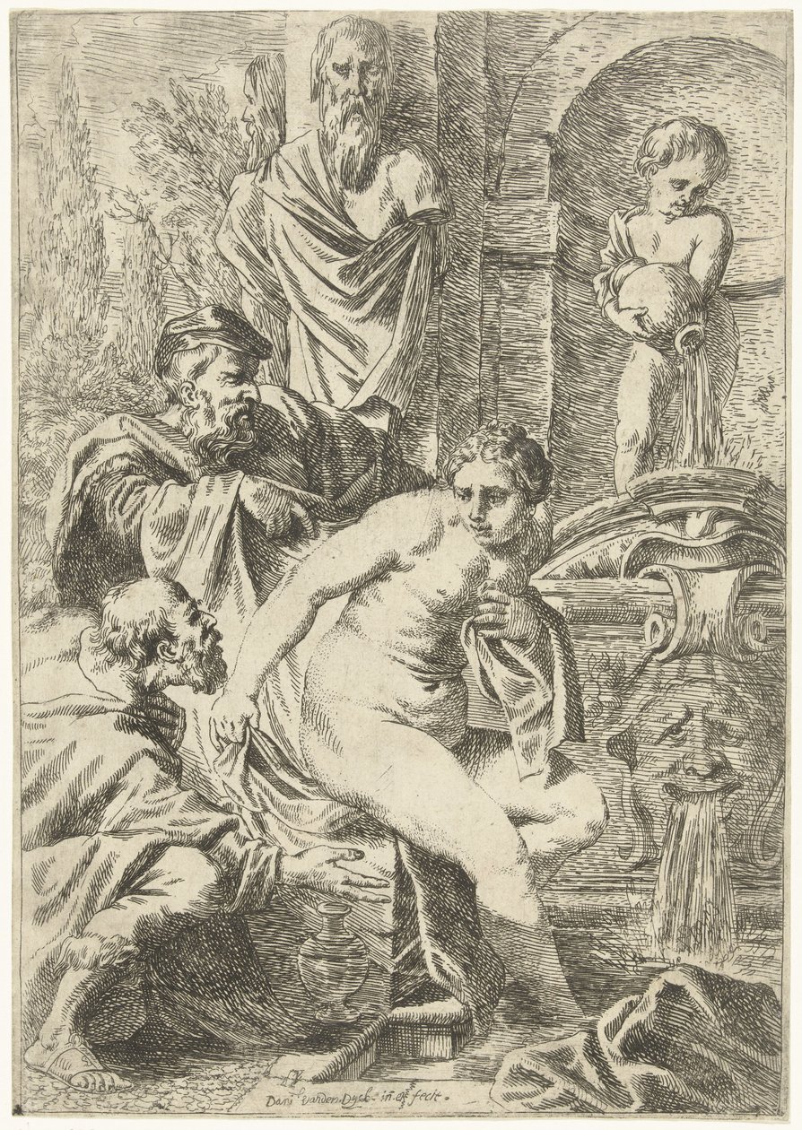 Zuzanna i Starsi autorstwa Daniel van den Dyck
