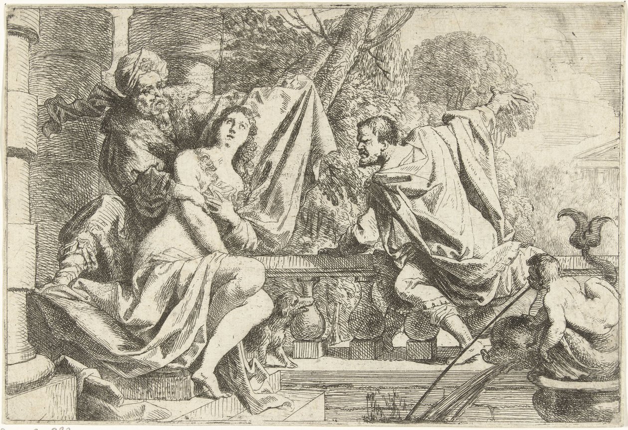 Zuzanna i Starsi autorstwa Daniel van den Dyck