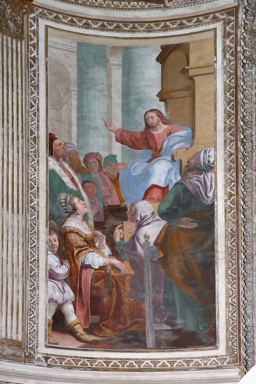 Jezus głosił w świątyni autorstwa Daniele Crespi