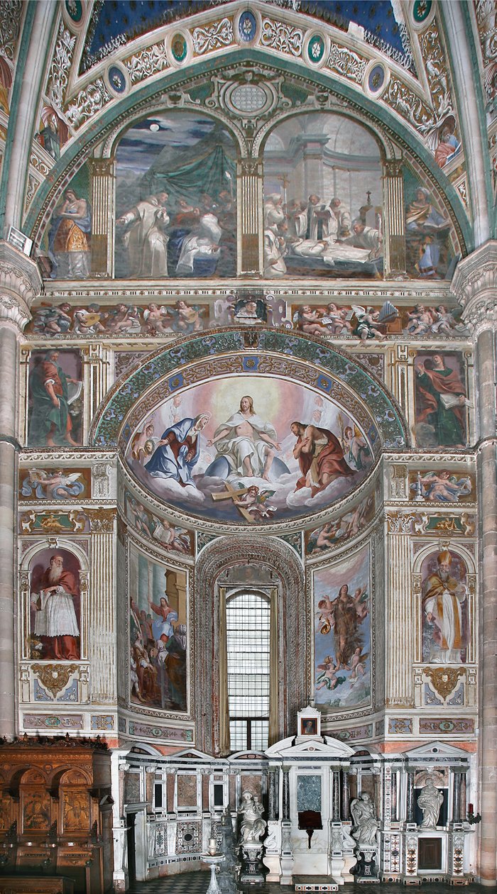Prezbiterium autorstwa Daniele Crespi