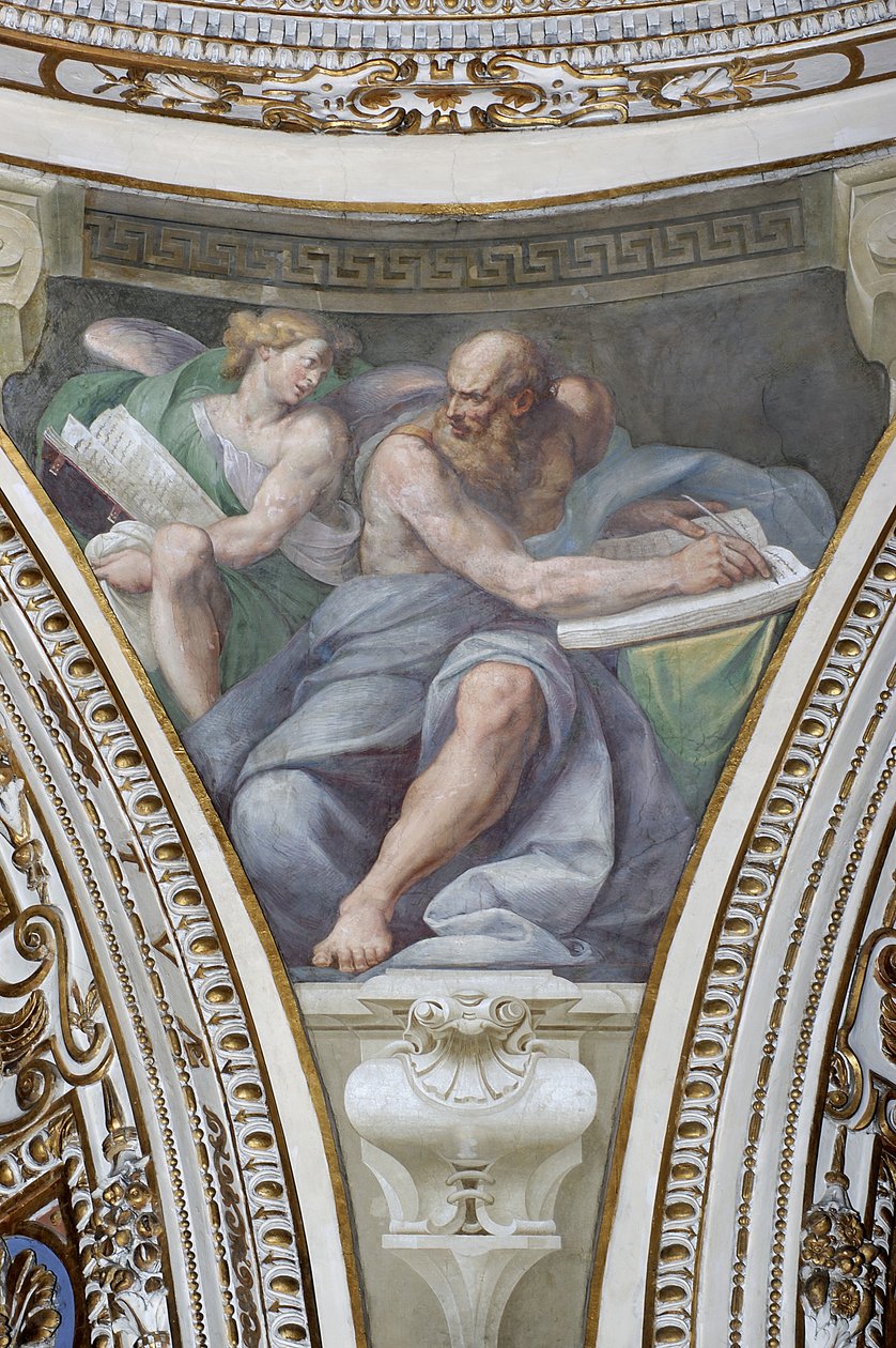 Święty Mateusz (fresk) autorstwa Daniele Crespi
