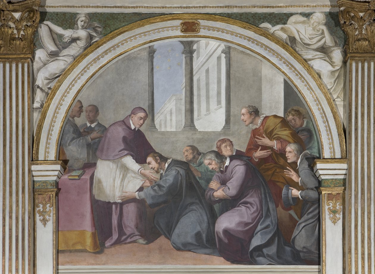 Św. Hugo i Św. Bruno i jego towarzysze, 1629 autorstwa Daniele Crespi