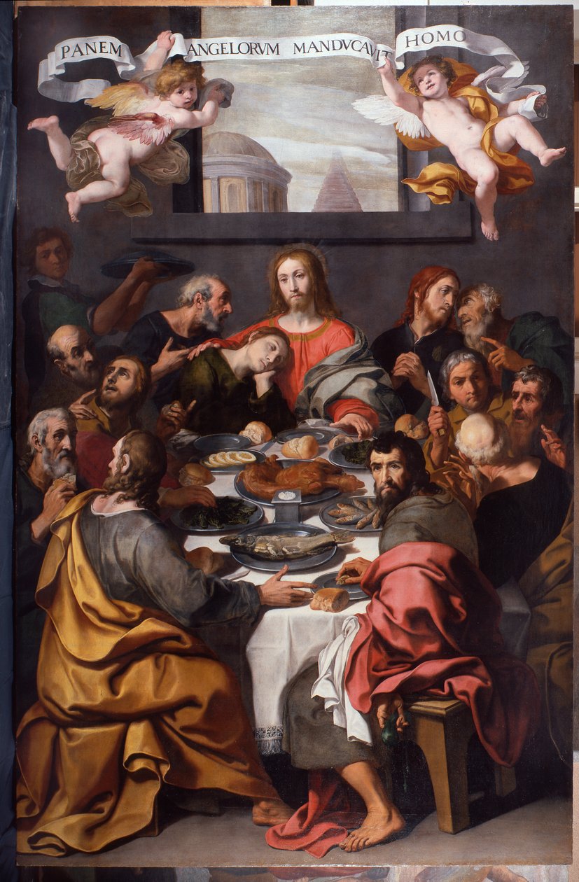 Ostatnia Wieczerza autorstwa Daniele Crespi