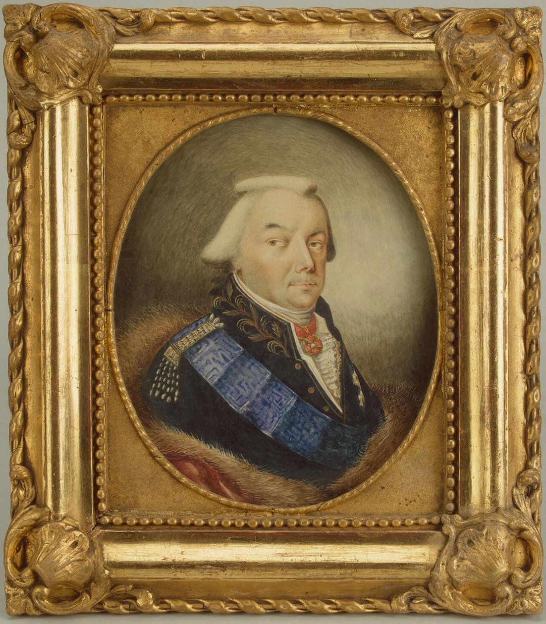 Portret księcia Nikołaja Borysowicza Jusupowa 1750-1831, lata 1790 autorstwa Danila Grigoryevich Zhernovoi