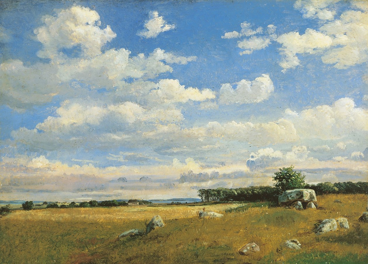 Dolmen na Brandsø
 (studium) autorstwa Dankvart Dreyer