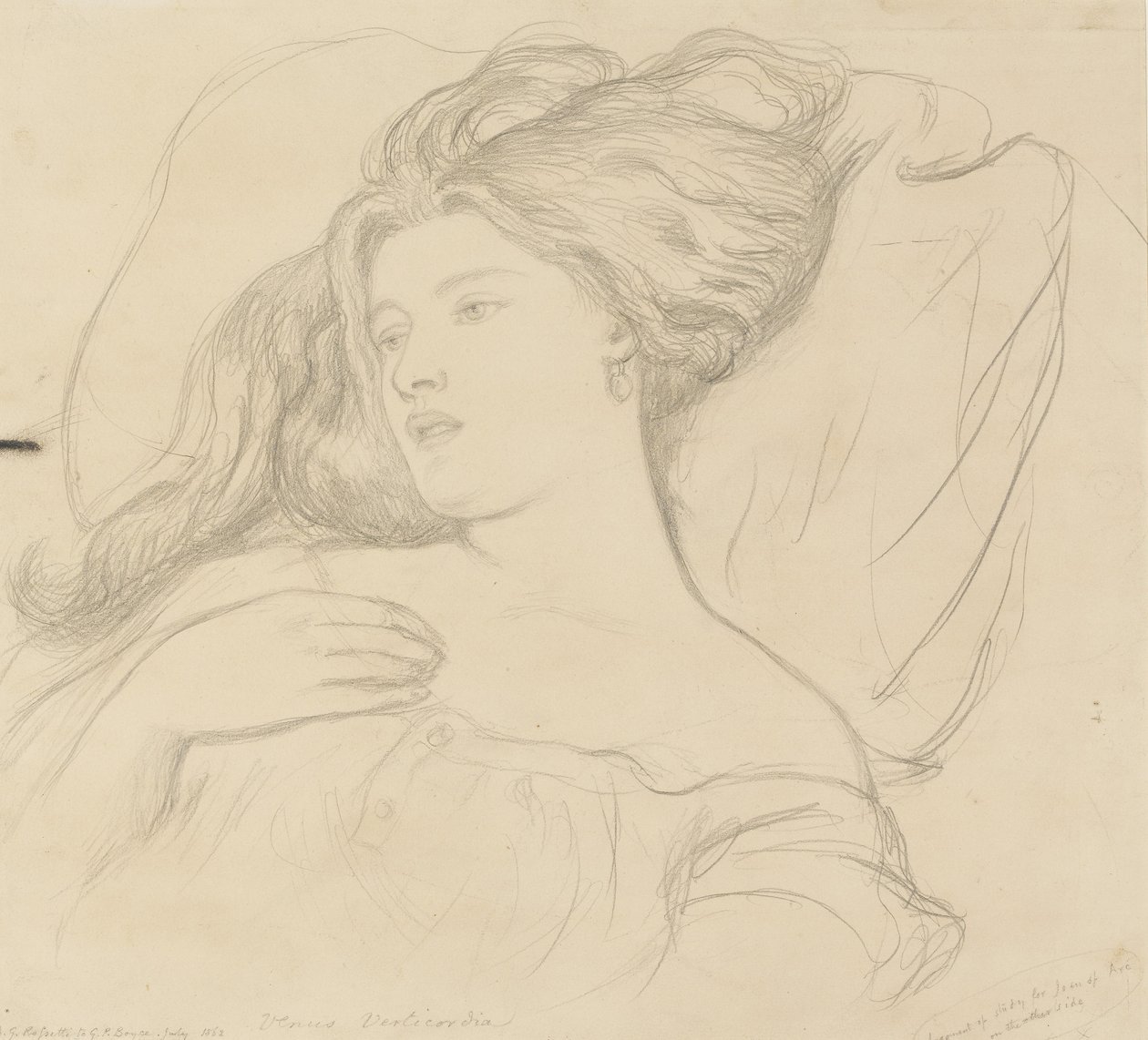 Fanny Cornforth, studium dla „Joanny d