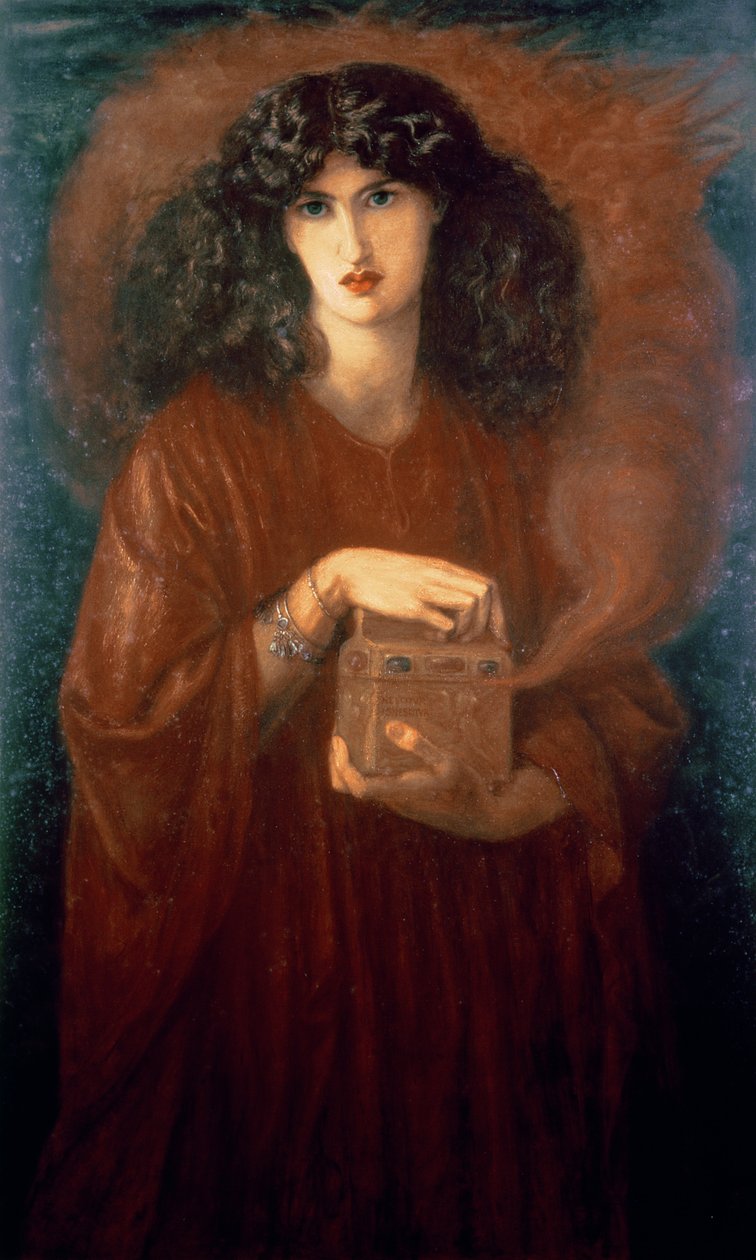 Pandora, 1871 autorstwa Dante Gabriel Charles Rossetti