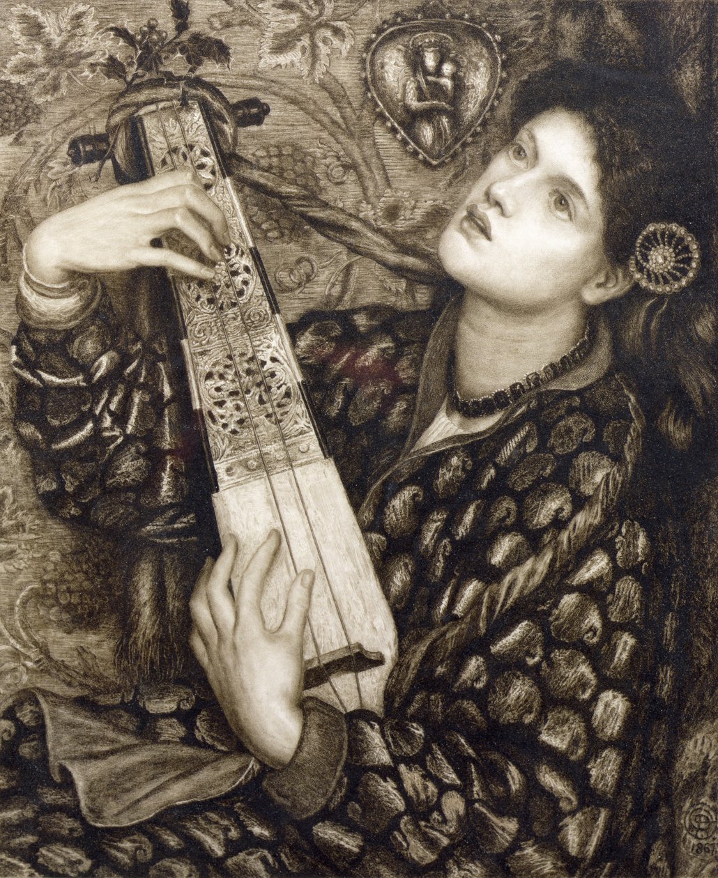 Opowieść wigilijna rytowana przez Eugene Gaujeana (1850-1900) wyd. autorstwa Roberta Dunthorne