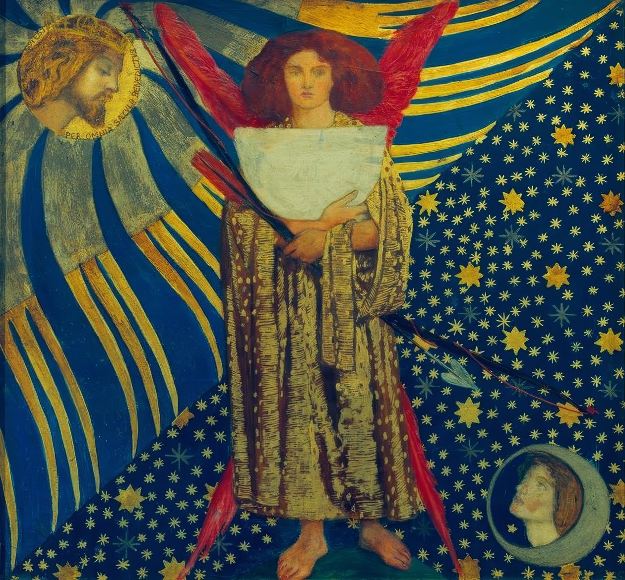 Dantis Miłość autorstwa Dante Gabriel Charles Rossetti
