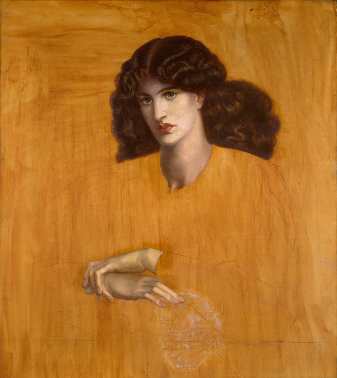 Pani Litości autorstwa Dante Gabriel Charles Rossetti