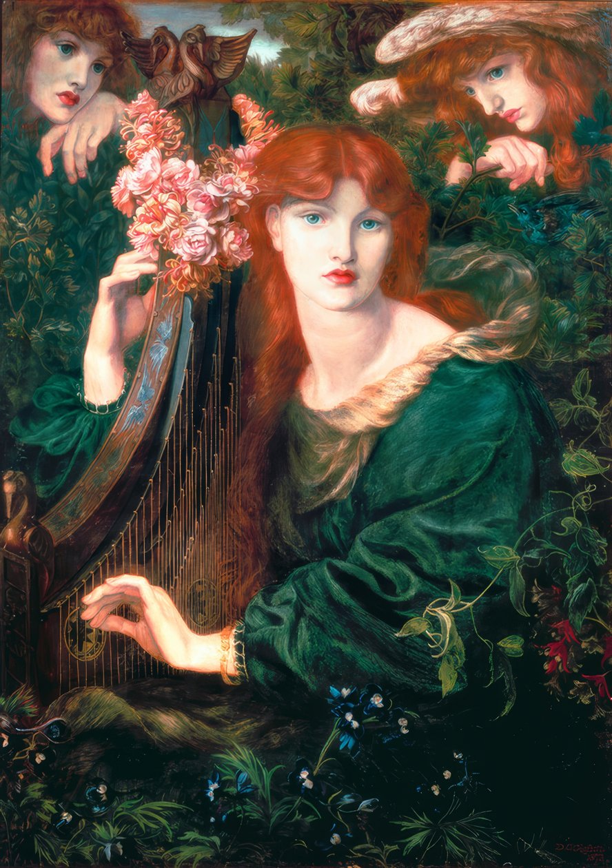 Girlanda autorstwa Dante Gabriel Charles Rossetti
