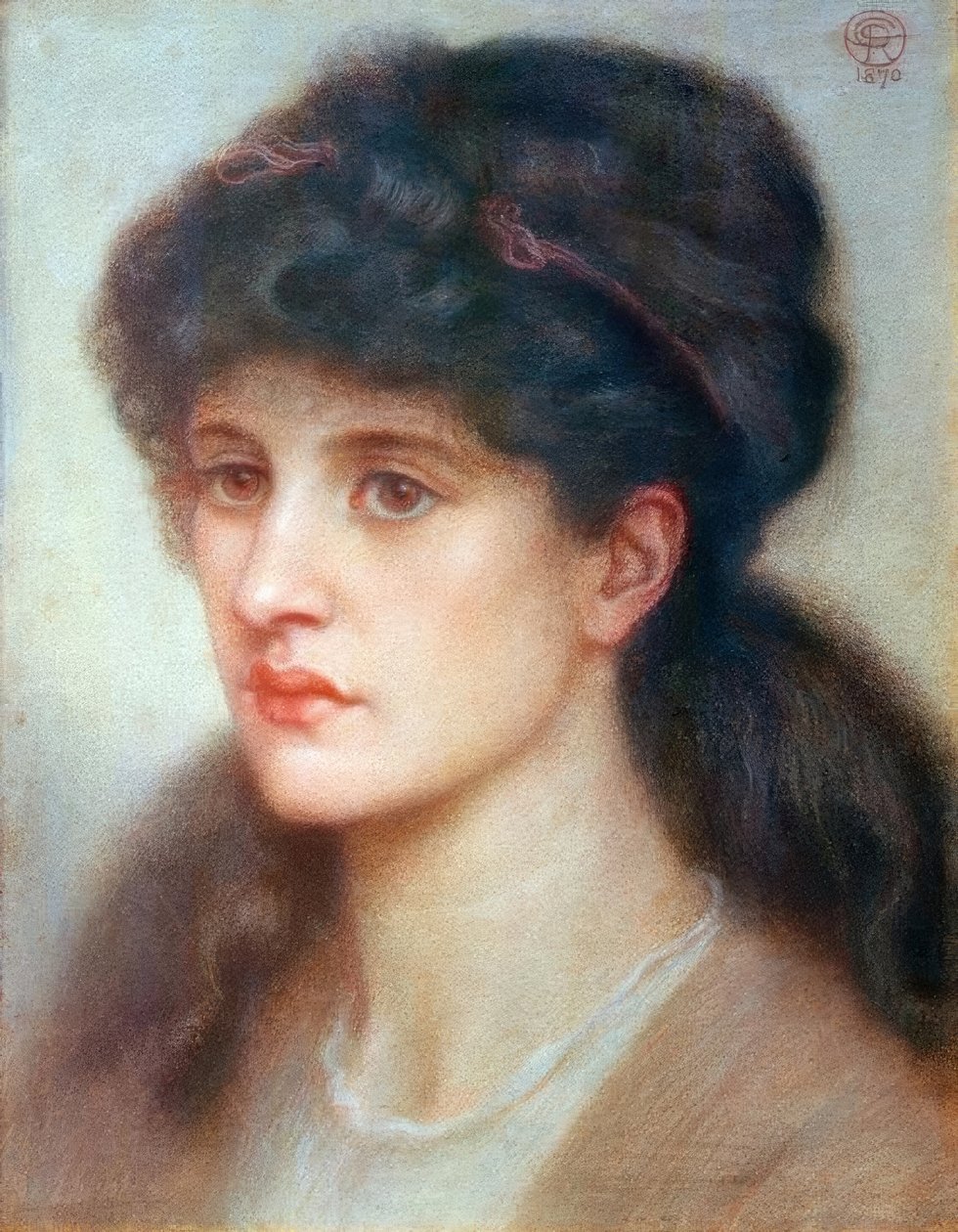 Maria Zambaco autorstwa Dante Gabriel Charles Rossetti