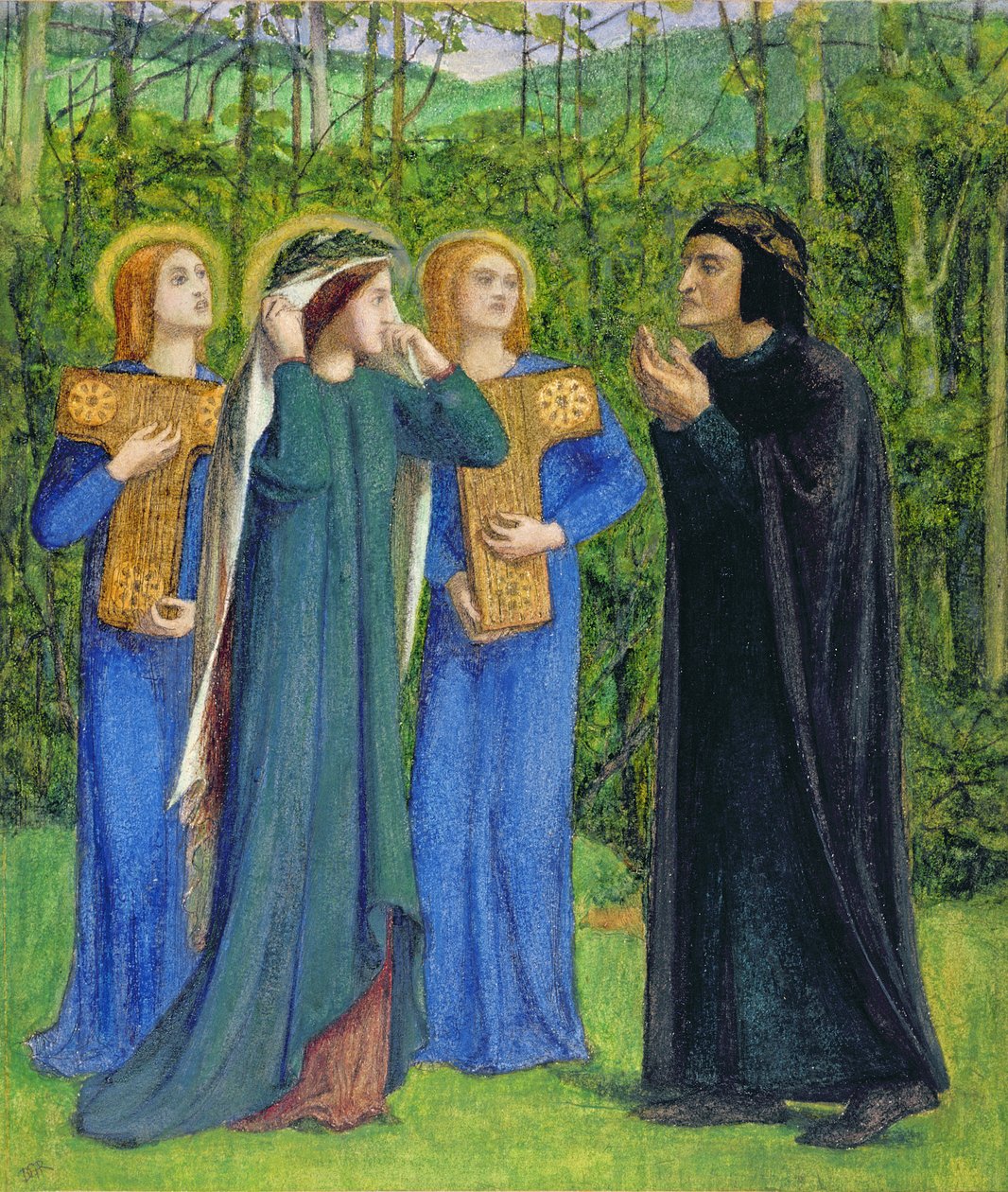 Nieznany obraz autorstwa Dante Gabriel Charles Rossetti