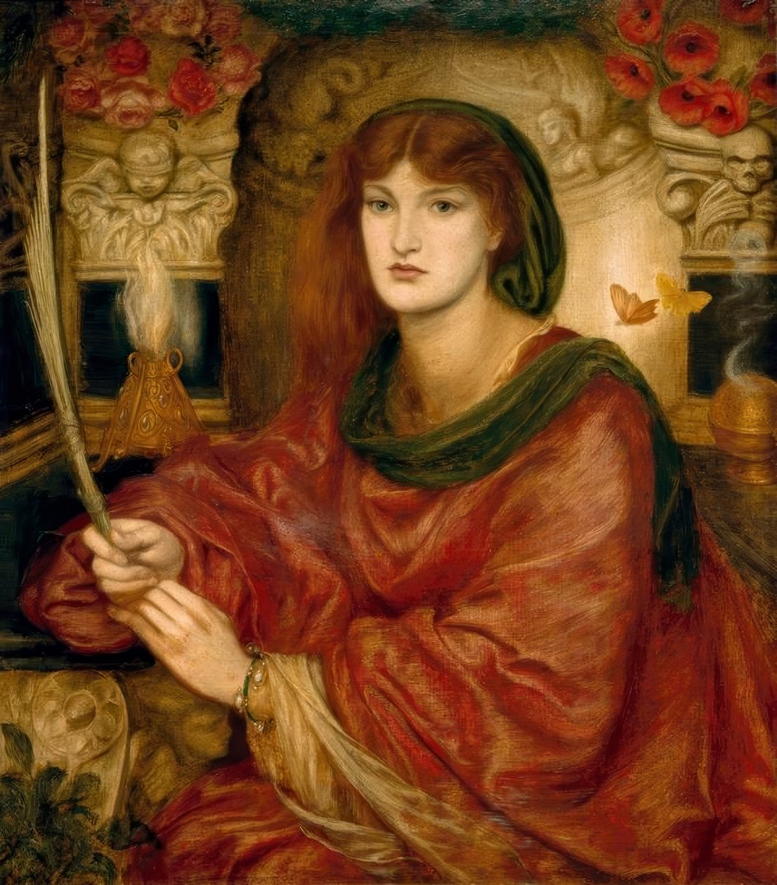 Sybilla Palmifera autorstwa Dante Gabriel Charles Rossetti