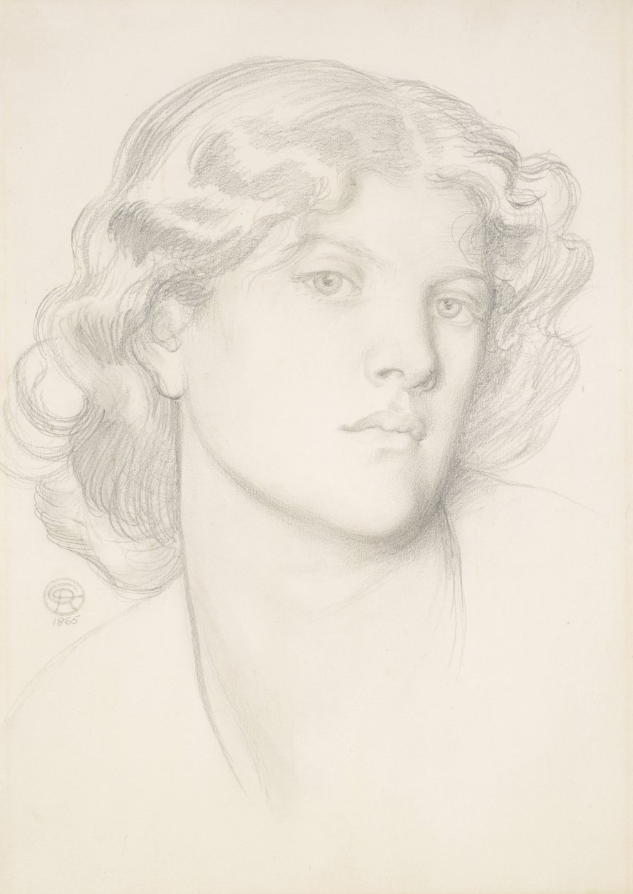 Niebieska altana autorstwa Dante Gabriel Charles Rossetti