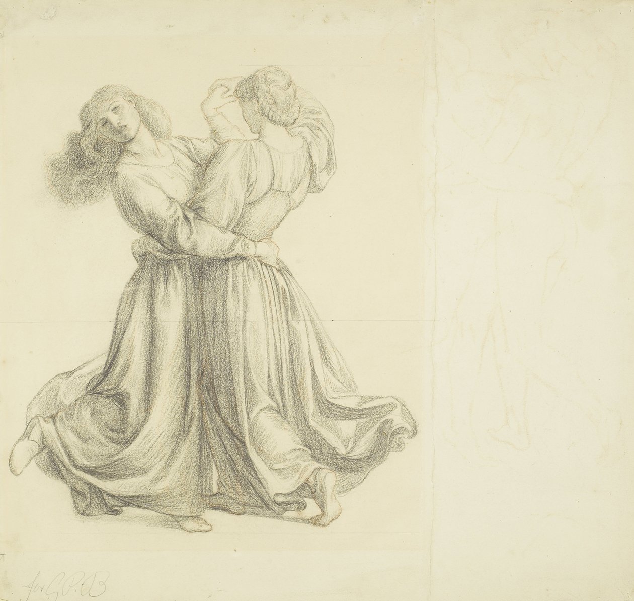 Łąka altana autorstwa Dante Gabriel Charles Rossetti