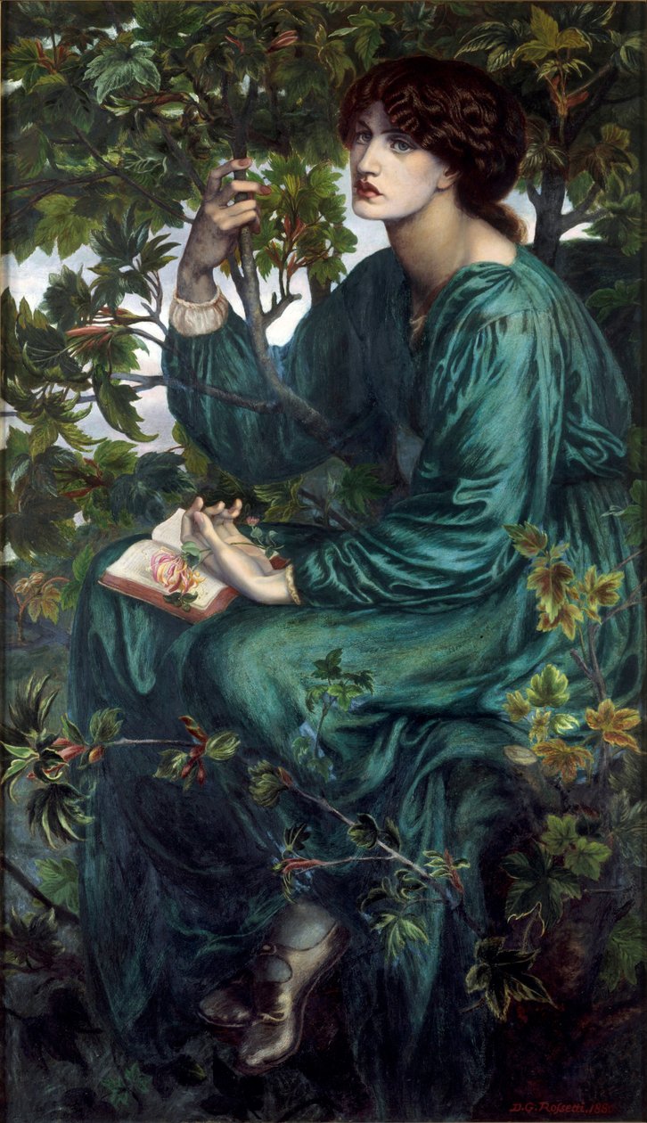 Sen o dniu autorstwa Dante Gabriel Charles Rossetti