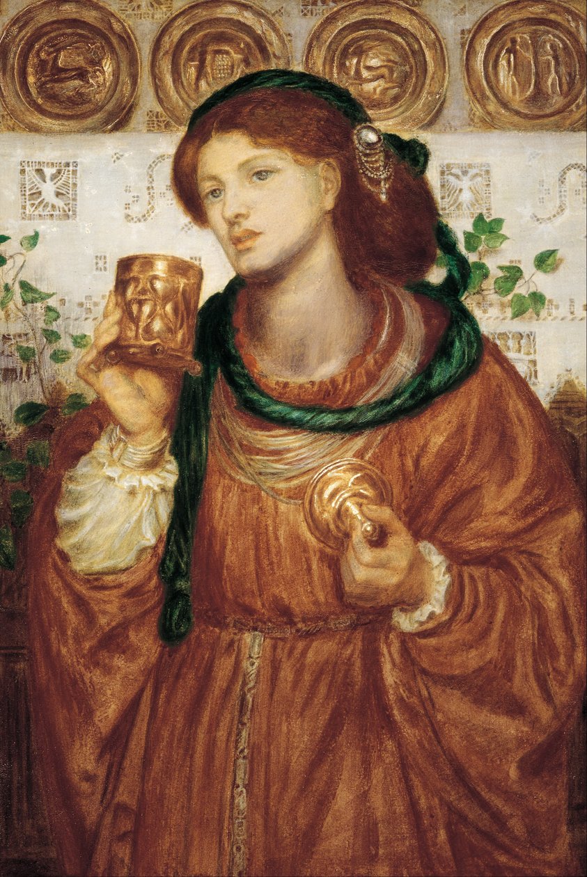 Filiżanka miłości autorstwa Dante Gabriel Charles Rossetti