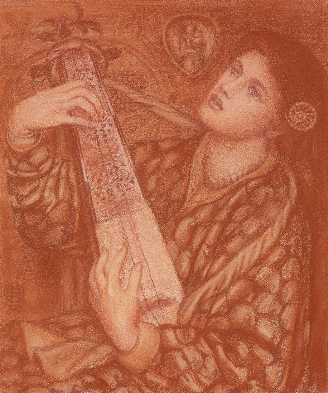 Kolęda, 1867 autorstwa Dante Gabriel Charles Rossetti