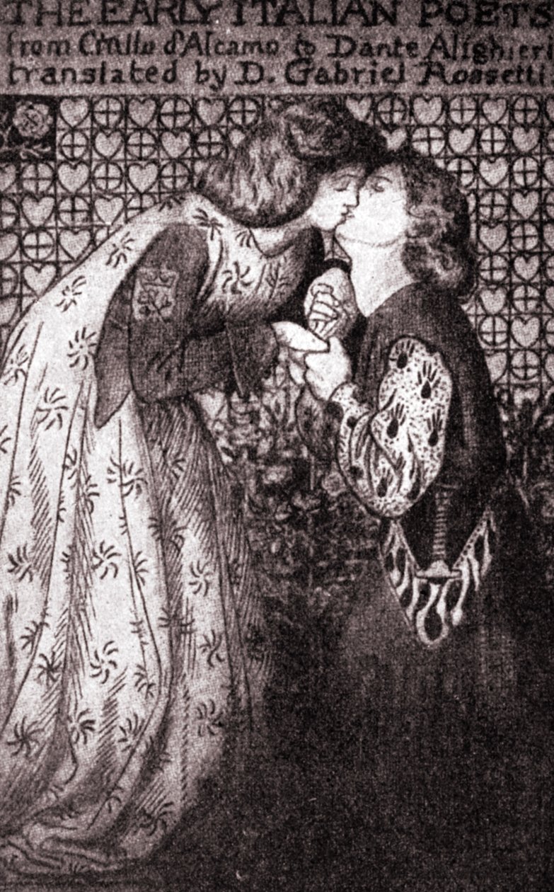 Dante Gabriel Rossetti - „Wcześni poeci włoscy” autorstwa Dante Gabriel Charles Rossetti