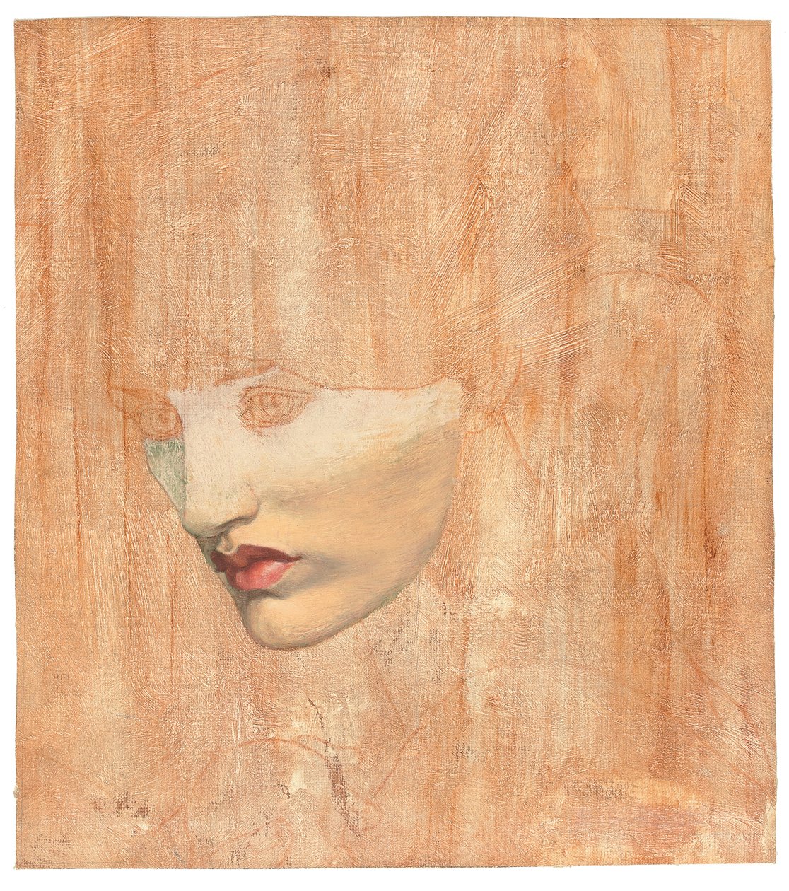 Szef Prozerpiny, 1872 autorstwa Dante Gabriel Charles Rossetti