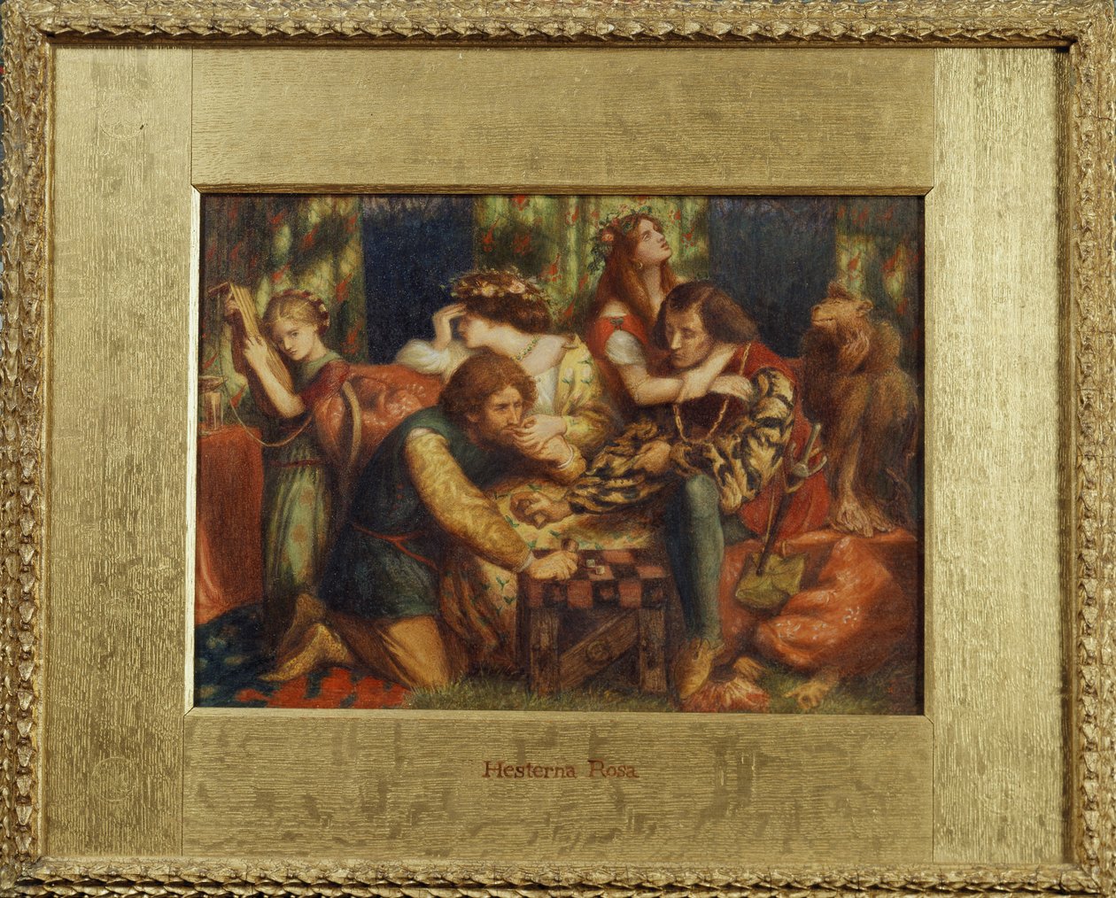 Wczorajsza Róża autorstwa Dante Gabriel Charles Rossetti