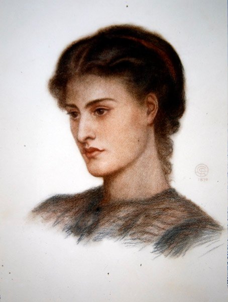 Jonidy dziewczyna autorstwa Dante Gabriel Charles Rossetti
