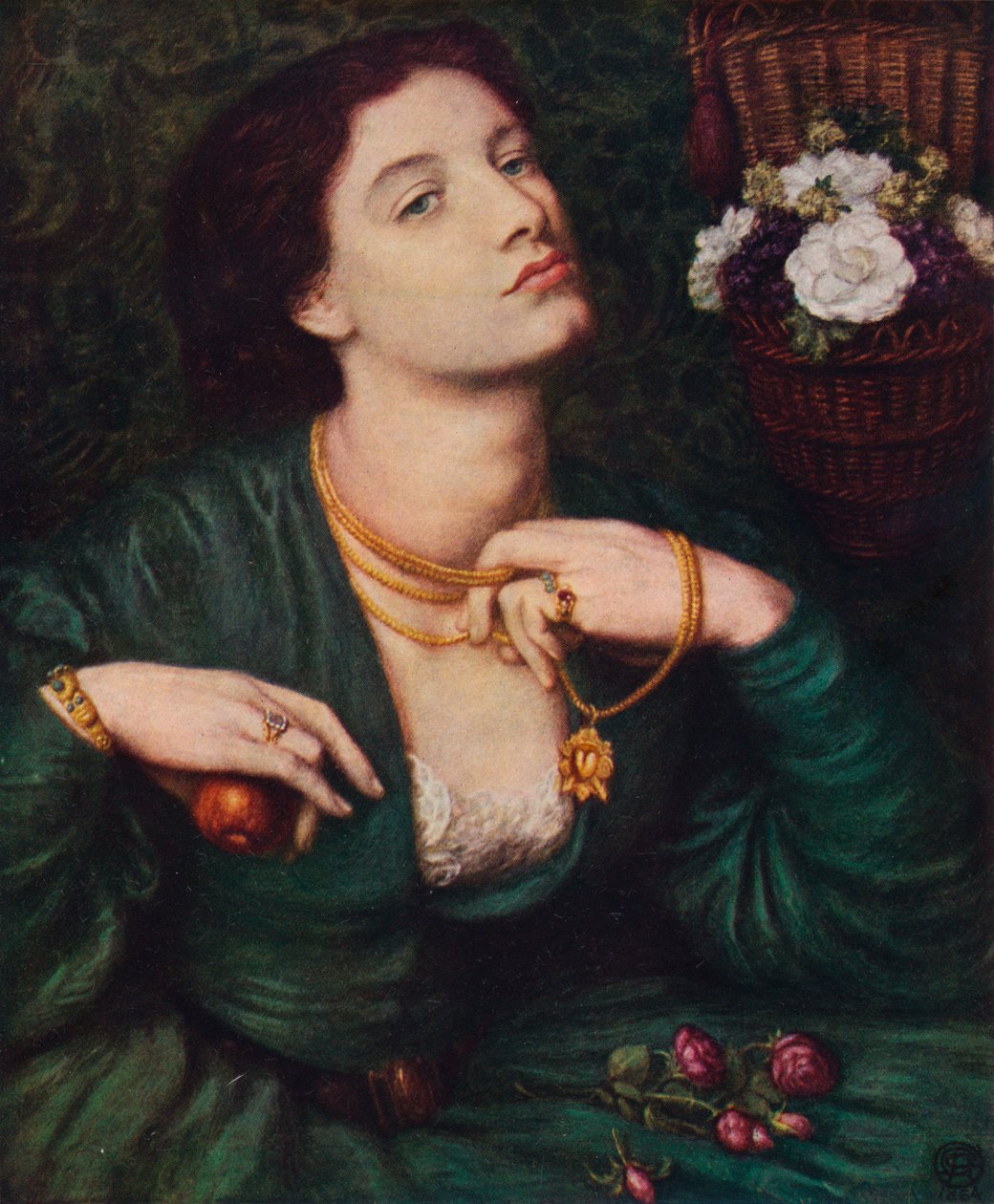 Monna Pomona, 1864. autorstwa Dante Gabriel Charles Rossetti