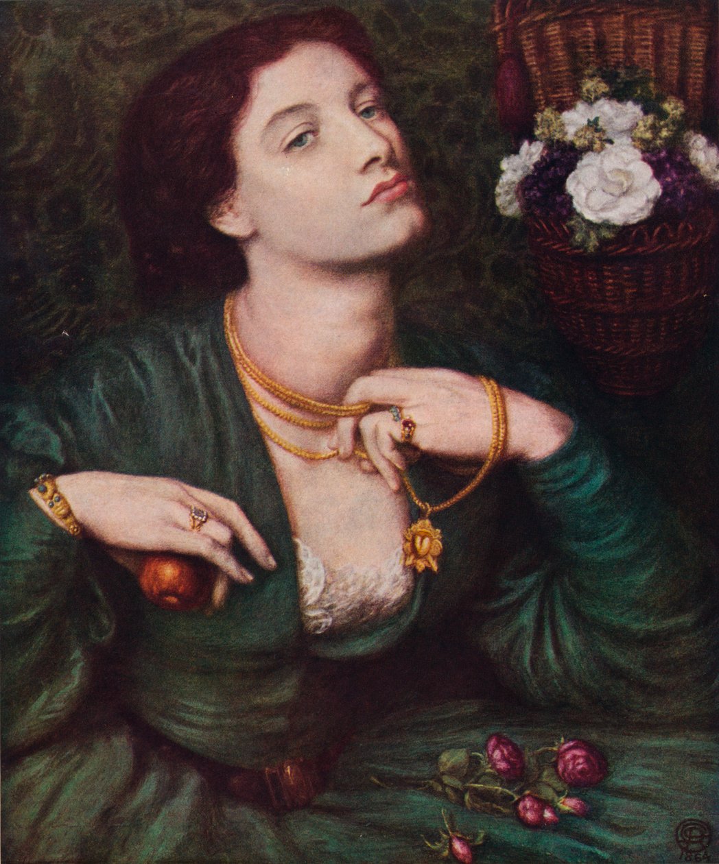 Monna Pomona, 1864 autorstwa Dante Gabriel Charles Rossetti