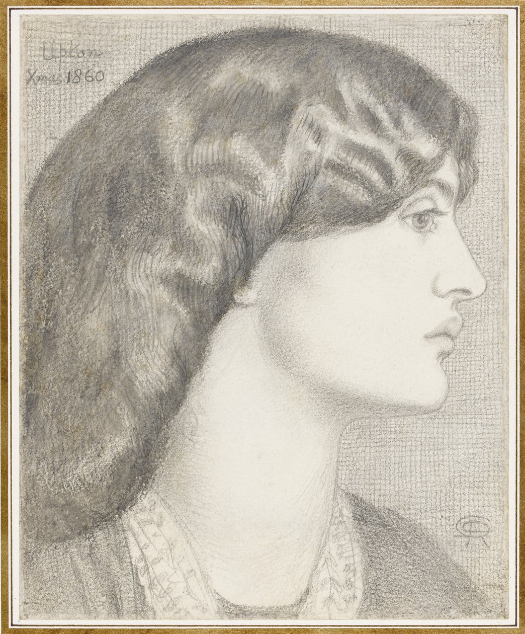 Pani William Morris, 1860 r autorstwa Dante Gabriel Charles Rossetti
