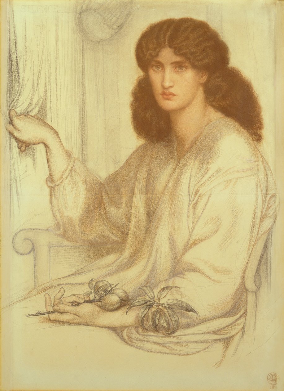 Cisza, 1870 autorstwa Dante Gabriel Charles Rossetti