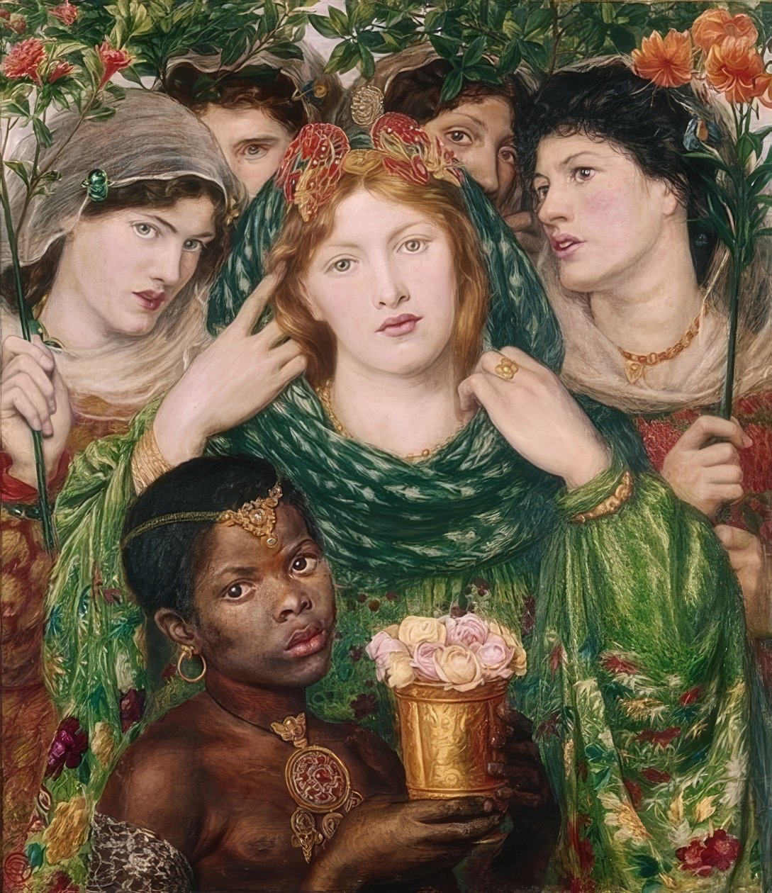 Ukochany. 1865/66 autorstwa Dante Gabriel Charles Rossetti
