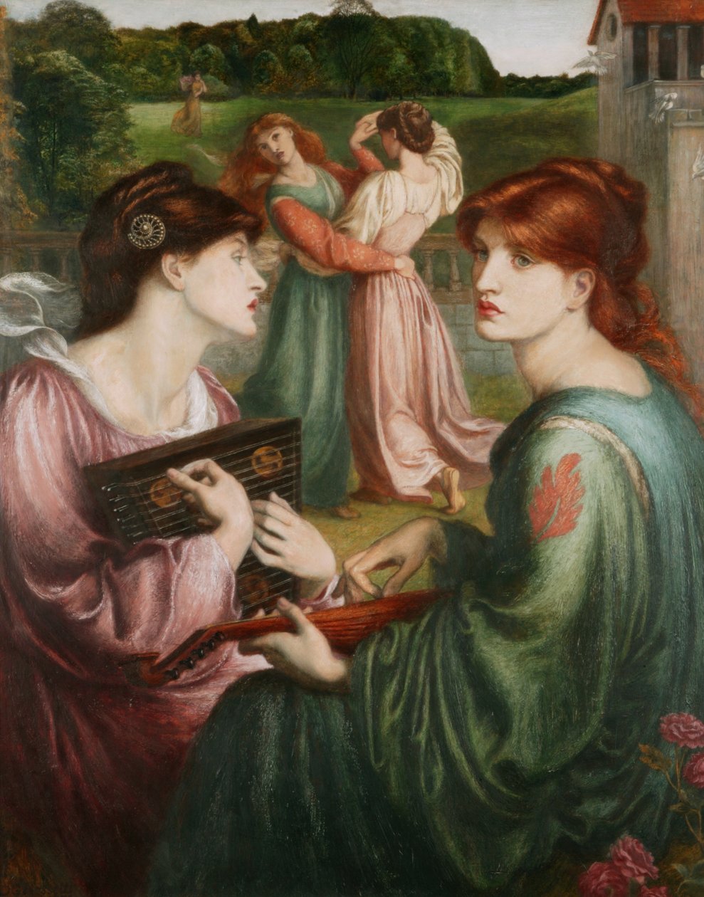 Łąka Bowarska autorstwa Dante Gabriel Charles Rossetti