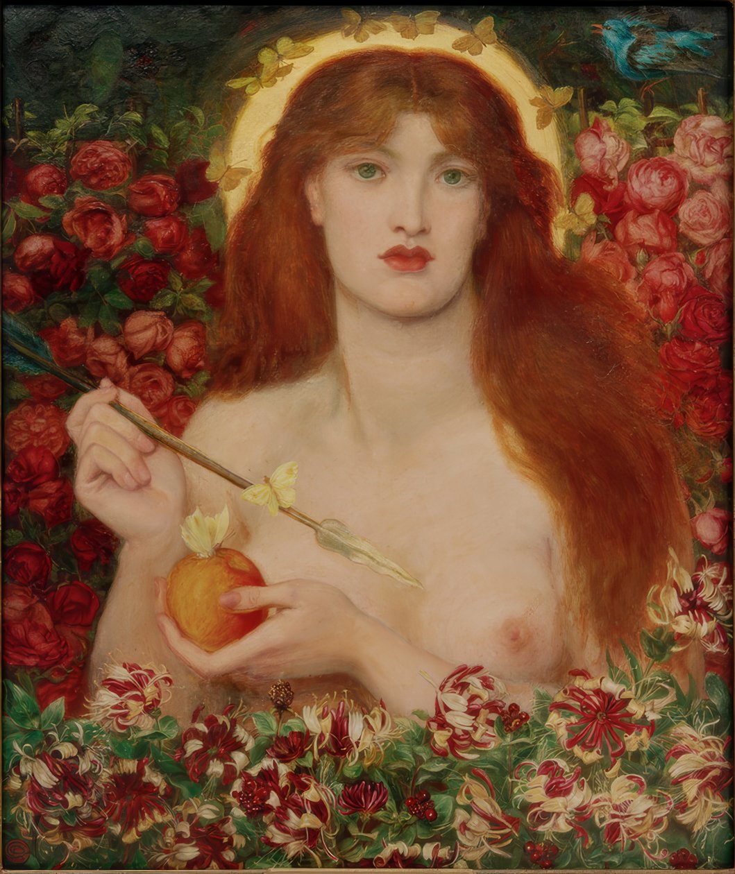 Wenus Verticordia autorstwa Dante Gabriel Charles Rossetti