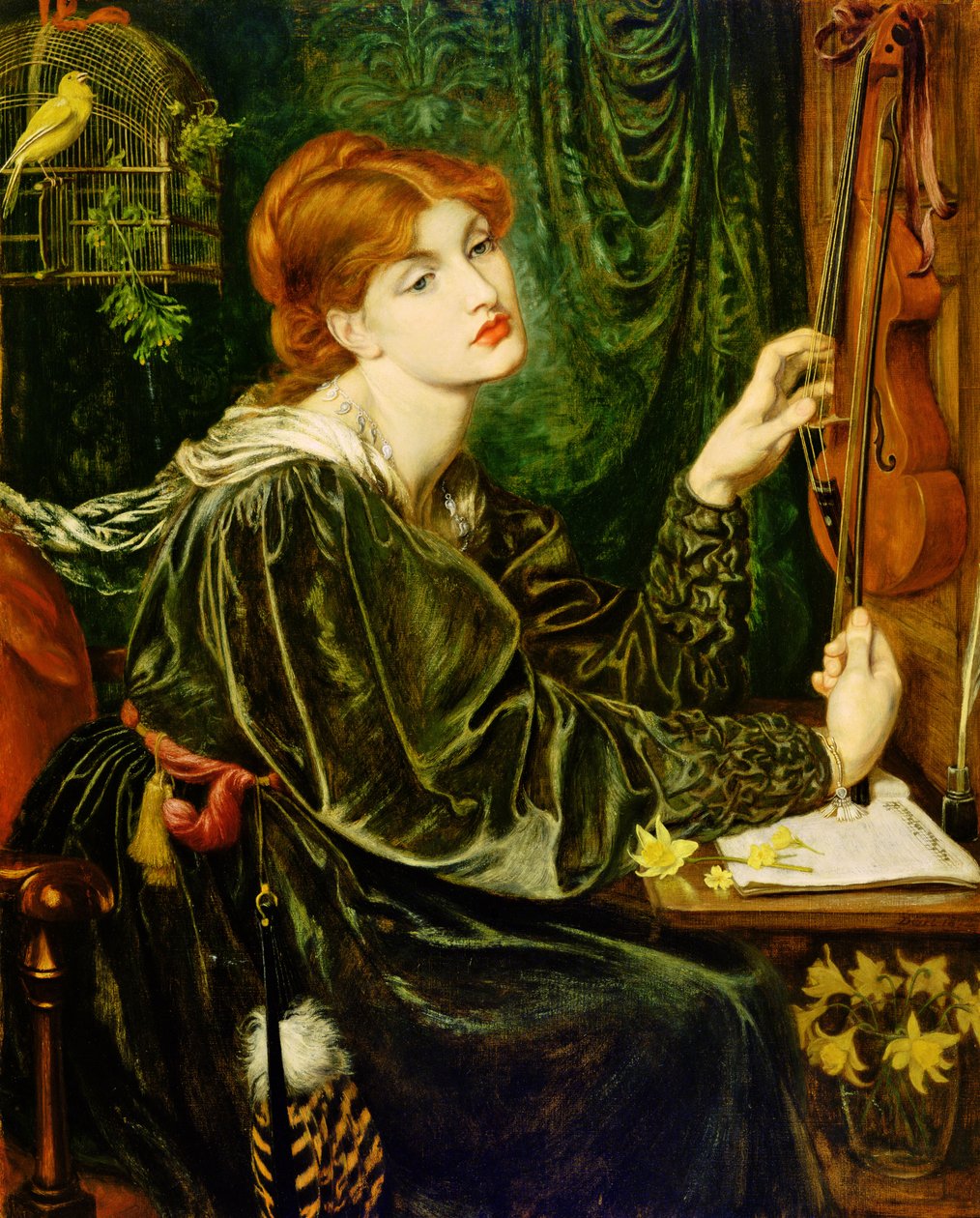 Weronika Veronese autorstwa Dante Gabriel Charles Rossetti
