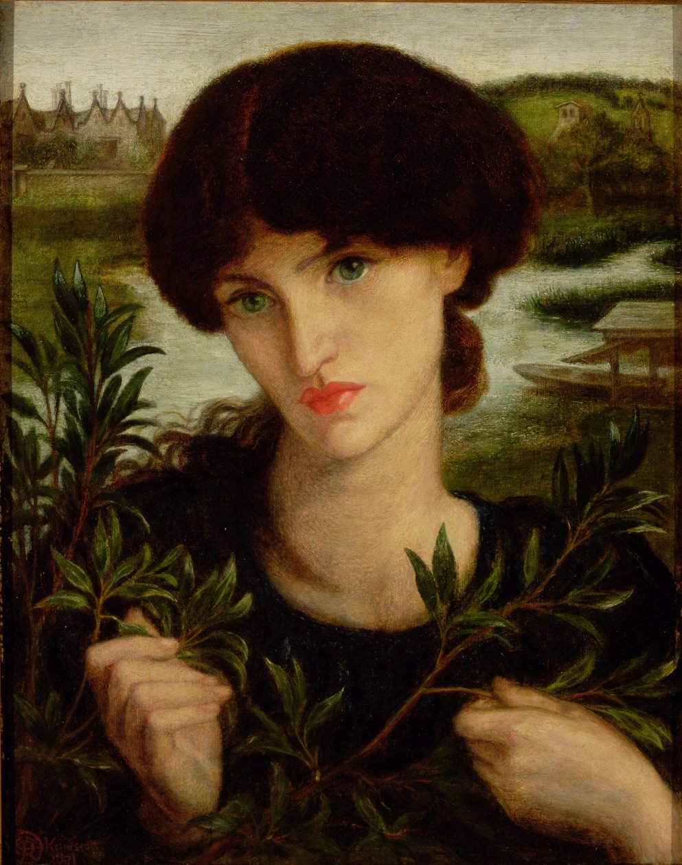 Wierzba wodna autorstwa Dante Gabriel Charles Rossetti