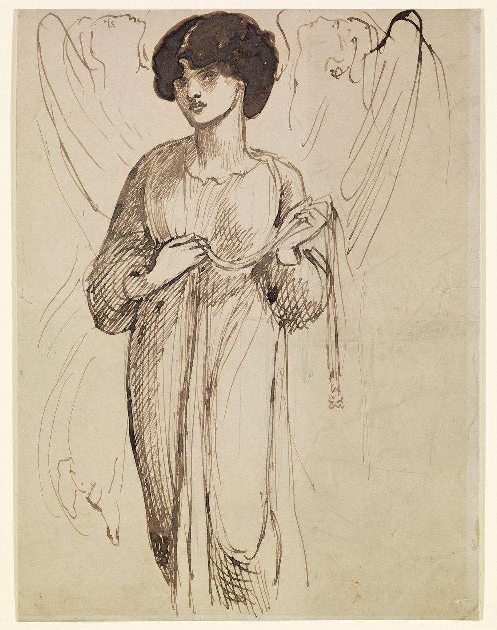Astarte Syriaca - studium postaci autorstwa Dante Gabriel Rossetti