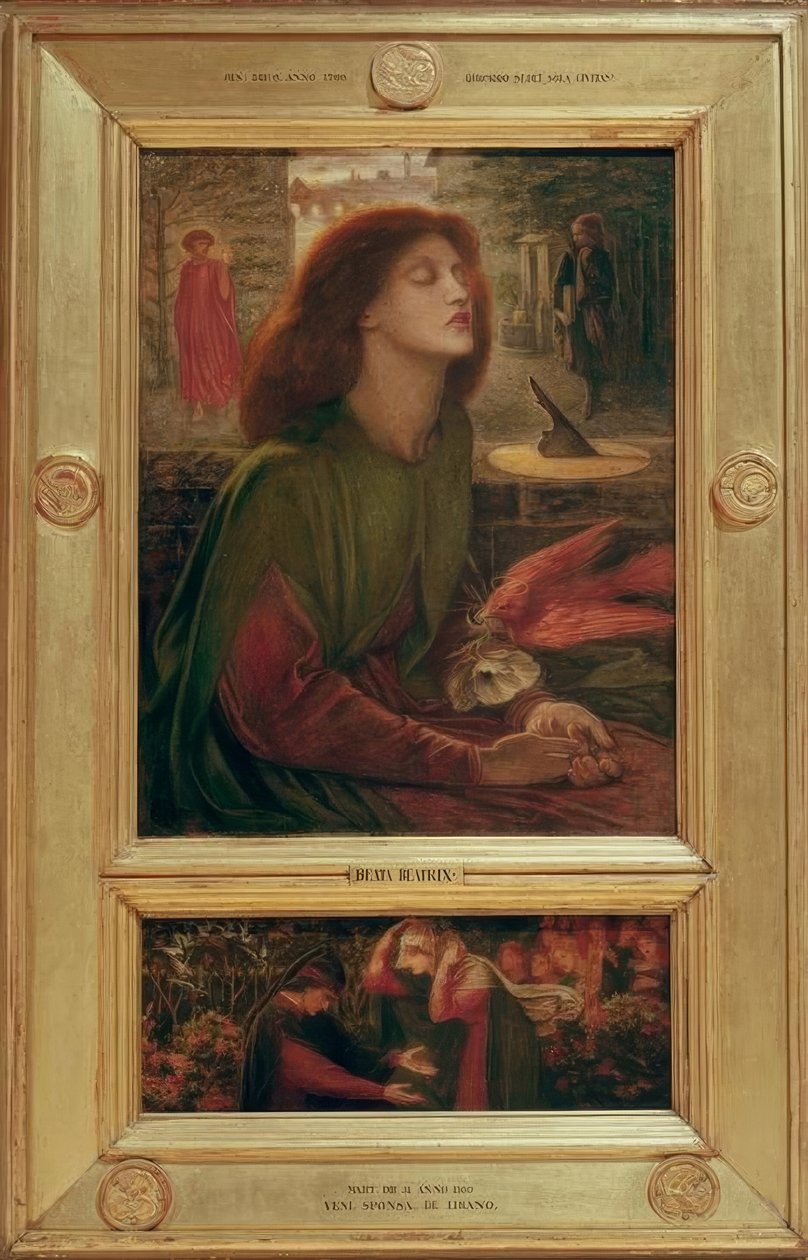 Beata Beatrix autorstwa Dante Gabriel Charles Rossetti