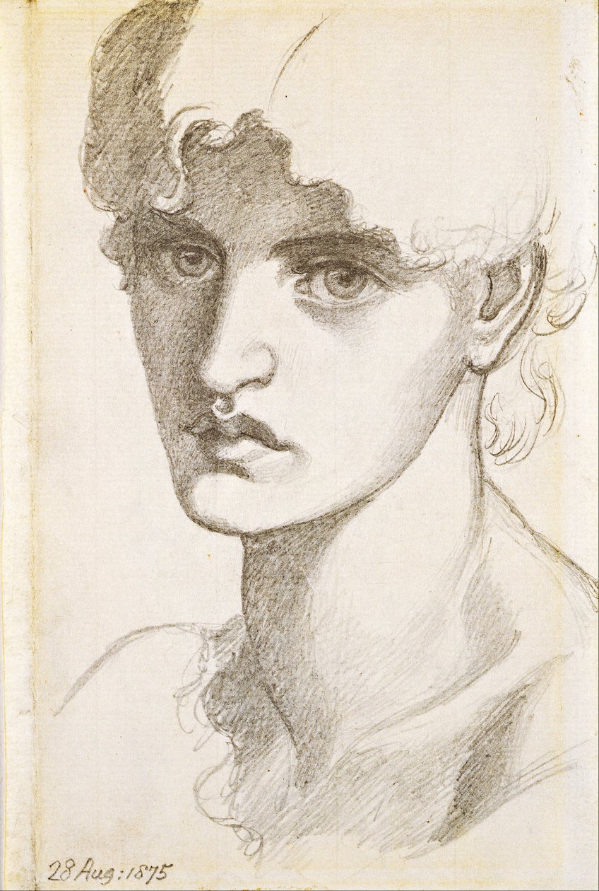 Jane Morris autorstwa Dante Gabriel Rossetti